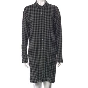 Theory plaid dress